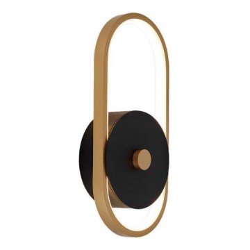 LED vägglampa för utomhusbruk LED/15W/230V IP54 4000K mässing