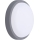 LED vägglampa för utomhusbruk LED/20W/230V 4000K IP54 grå rund