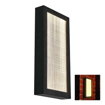 LED vägglampa för utomhusbruk LED/20W/230V IP65 3000K