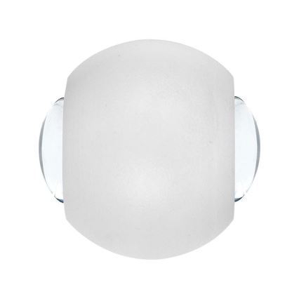 LED vägglampa för utomhusbruk LED/2W/230V 3000K IP54 vit