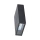 LED vägglampa för utomhusbruk LED/4W/230V 3000K IP65 svart