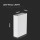 LED vägglampa för utomhusbruk LED/4W/230V 3000K IP65 vit