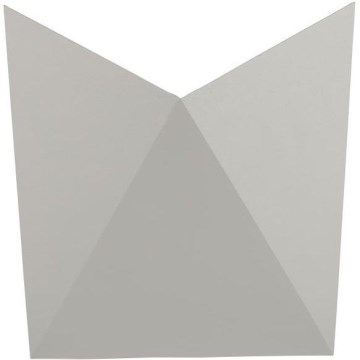 LED vägglampa för utomhusbruk LED/5W/230V 3000K IP65 grå