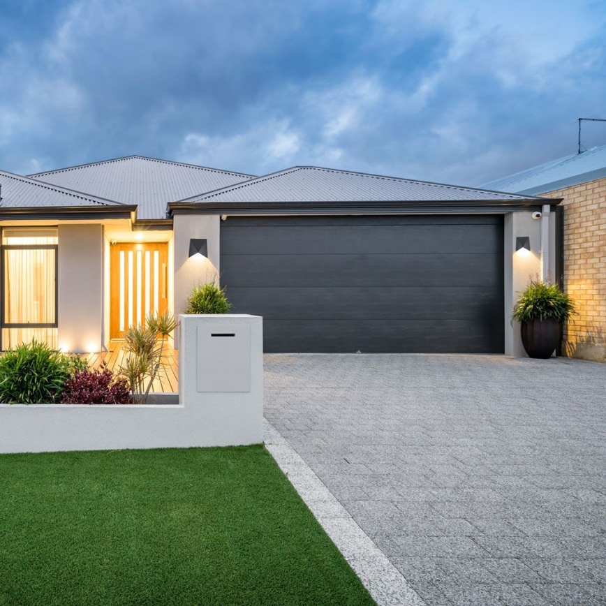 LED vägglampa för utomhusbruk LED/5W/230V 3000K IP65 svart