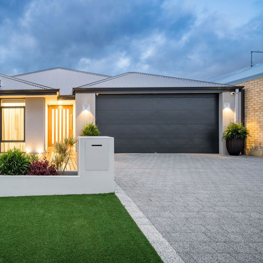 LED vägglampa för utomhusbruk LED/5W/230V 4000K IP65 grå