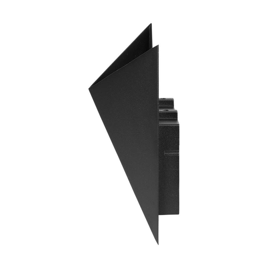 LED vägglampa för utomhusbruk LED/5W/230V 4000K IP65 svart