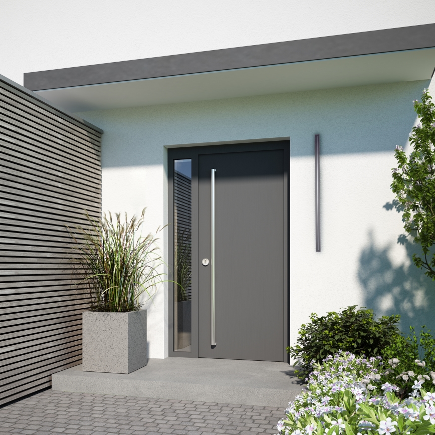 LED vägglampa för utomhusbruk LINEA LED/30W/230V IP65 121 cm antracit