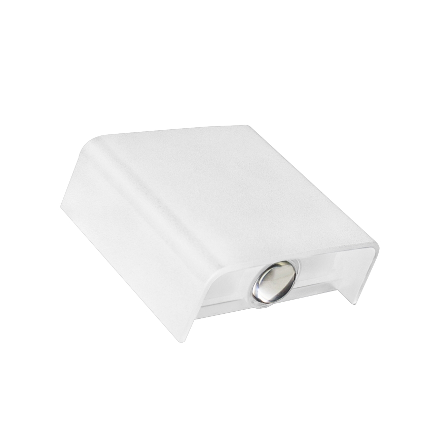 LED vägglampa för utomhusbruk LUNARIX LED/2W/230V 3000-6000K CRI 90 IP54 vit