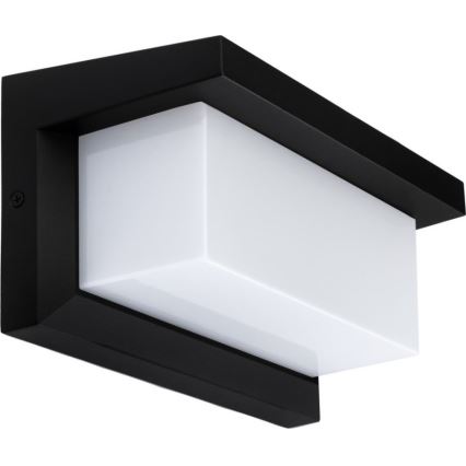 LED vägglampa för utomhusbruk NEELY 1xE27/9W/230V 3000K IP54 svart