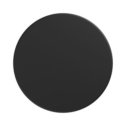 LED vägglampa för utomhusbruk PIATTA LED/18W/230V 3000/4000/6000K diameter 25 cm IP44 svart