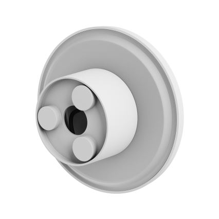 LED vägglampa för utomhusbruk PIATTA LED/18W/230V 3000/4000/6000K diameter 25 cm IP44 vit