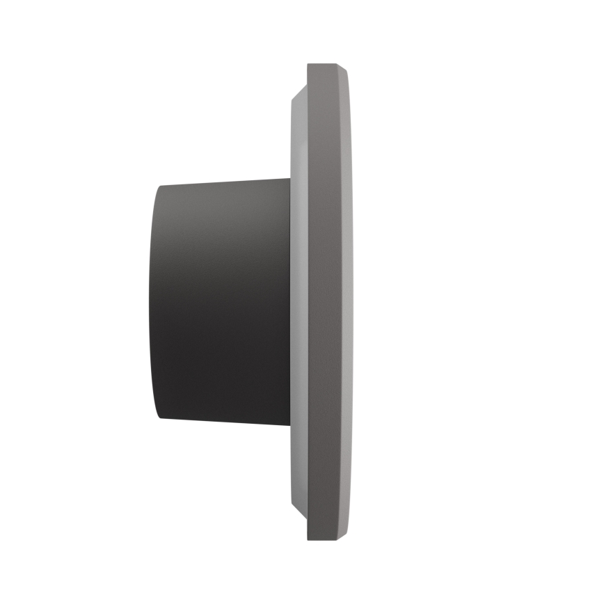 LED vägglampa för utomhusbruk PIATTA LED/9W/230V 3000/4000/6000K diameter 12 cm IP44 grå