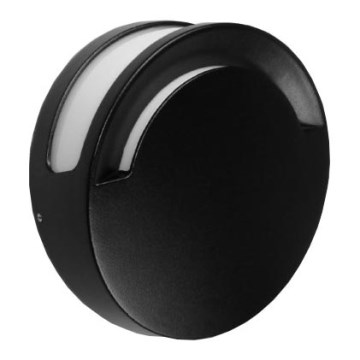 LED vägglampa för utomhusbruk REES LED/10W/230V IP54 3500K svart