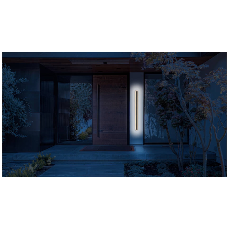 LED vägglampa för utomhusbruk STICK LED/28W/230V IP65 3000K 90 cm