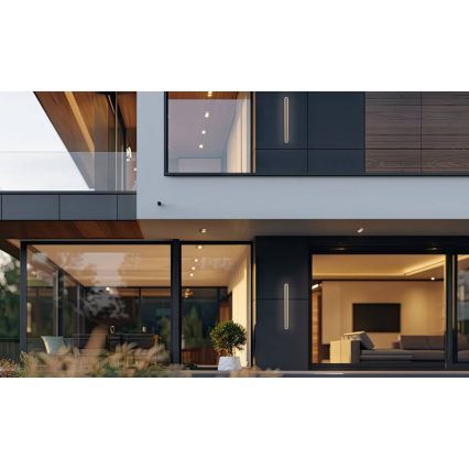 LED vägglampa för utomhusbruk STICK LED/36W/230V IP65 3000K 120 cm