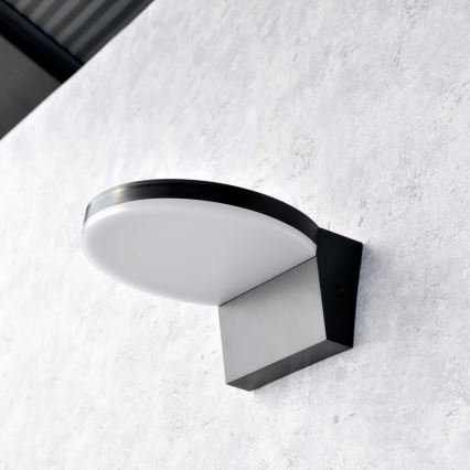 LED vägglampa för utomhusbruk TESA LED/10W/230V IP54 svart