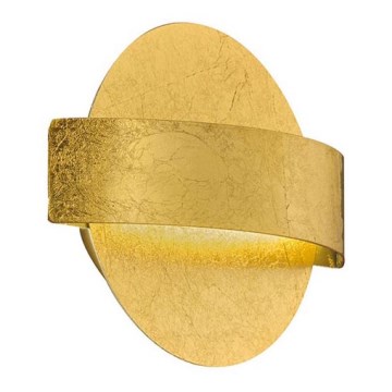 LED-vägglampa KOBEN LED/11W/230V guldfärgad