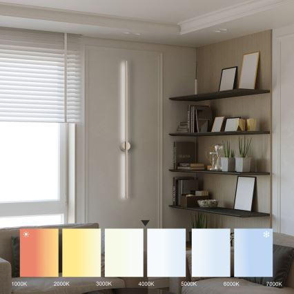 LED vägglampa LANA LED/12W/230V 4000K beige