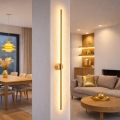 LED vägglampa LANA LED/12W/230V 4000K matt guld