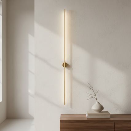 LED vägglampa LANA LED/12W/230V 4000K matt guld