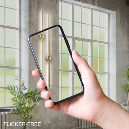 LED vägglampa LANA LED/12W/230V 4000K matt guld