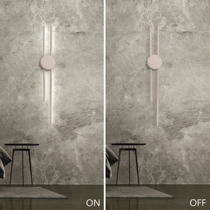 LED-vägglampa LANA LED/15W/230V 4000K beige