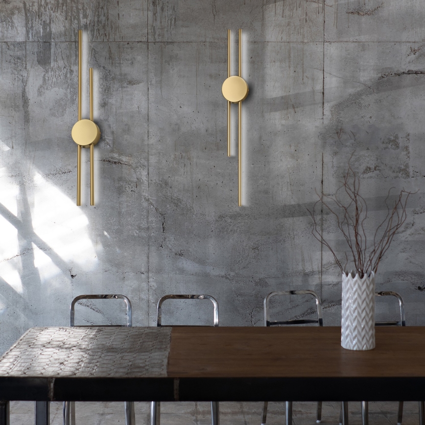 LED-vägglampa LANA LED/15W/230V 4000K matt guld