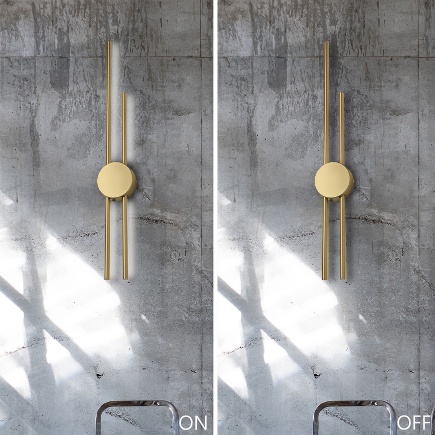 LED-vägglampa LANA LED/15W/230V 4000K matt guld