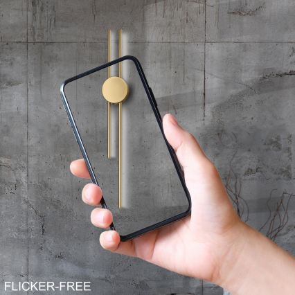 LED-vägglampa LANA LED/15W/230V 4000K matt guld