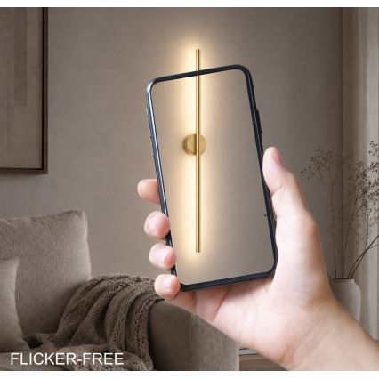 LED vägglampa LANA LED/7W/230V 4000K guld