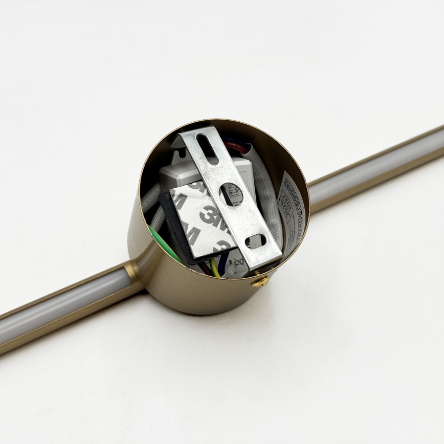 LED vägglampa LANA LED/7W/230V 4000K guld