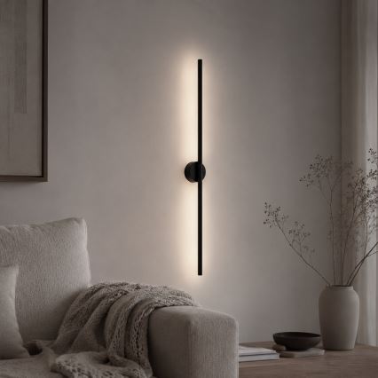 LED vägglampa LANA LED/7W/230V 4000K svart
