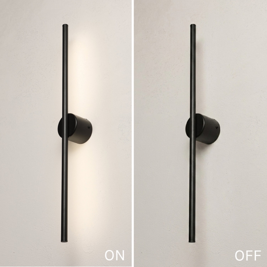 LED vägglampa LANA LED/7W/230V 4000K svart