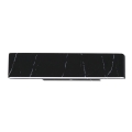 LED vägglampa  PIERCE LED/12W/230V 30 cm svart 