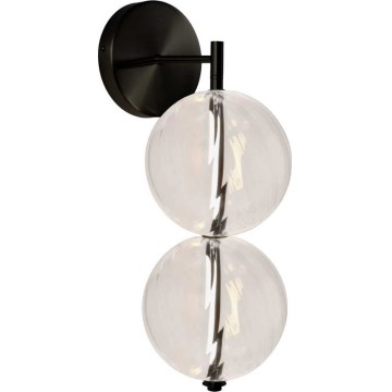 LED-vägglampa PLAYA LED/10W/230V svart
