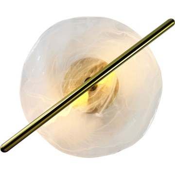 LED-vägglampa RELAX LED/5W/230V guld/vit