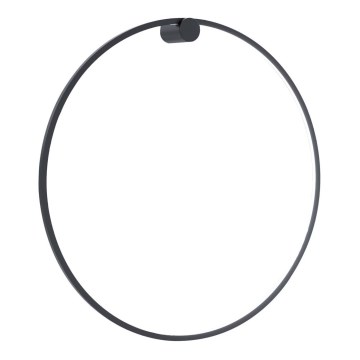 LED vägglampa SATURNO LED/46W/230V Ø 80 cm IP44 svart