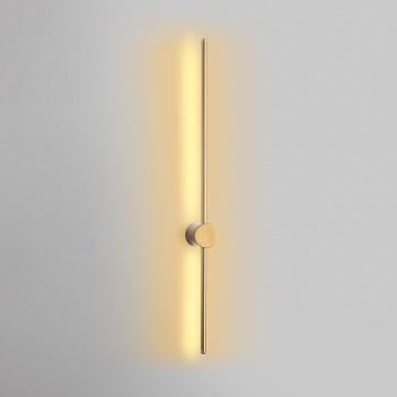LED-vägglampa SWORD LED/13W/230V guld