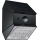 LED väggmonterad solarlampa med sensor LED/2,5W/3,7V 3000/4000/6000K IP65 1200 mAh svart