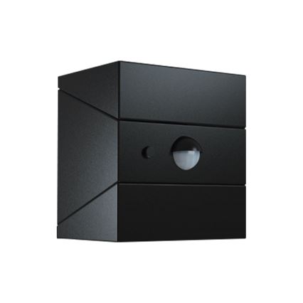 LED väggmonterad solarlampa med sensor LED/2,5W/3,7V 3000/4000/6000K IP65 1200 mAh svart