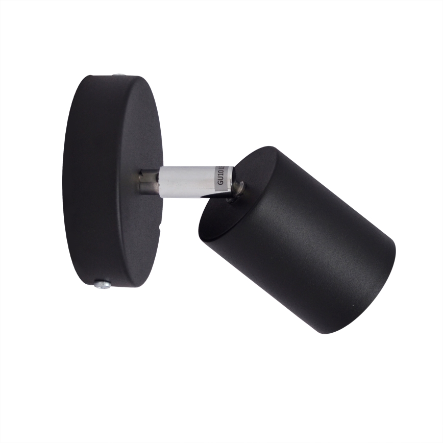 LED väggspotlight TUNE 1xGU10/4,8W/230V svart