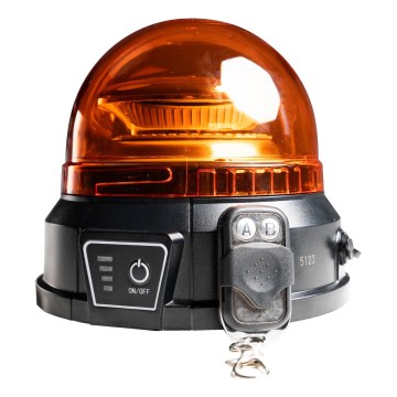 LED Varningsljus LED/12-24V IP65 + fjärrkontroll