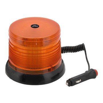 LED-varningsljus med magnetfäste LED/20W/12-24V orange