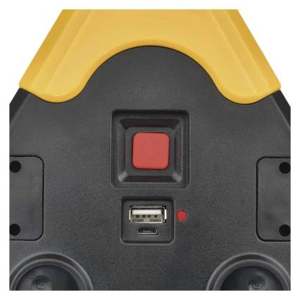 LED-varningstriangel LED/5V 1800 mAh