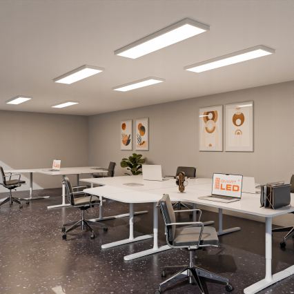 LED ytmonterad panel LED/60W/230V 30x120 cm vit