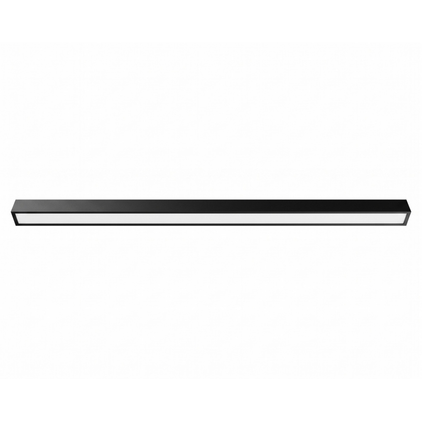 LED ytmonterad/pendel på vajer LED/44W/230V 4000K 120 cm svart