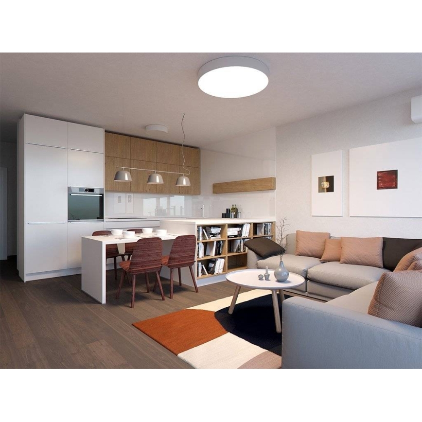 LED2 - LED Dimbart takarmatur MONO LED/100W/230V 3000K/4000K vit