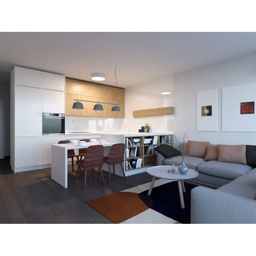 LED2 - LED Dimbart takarmatur MONO LED/100W/230V 3000K/4000K vit