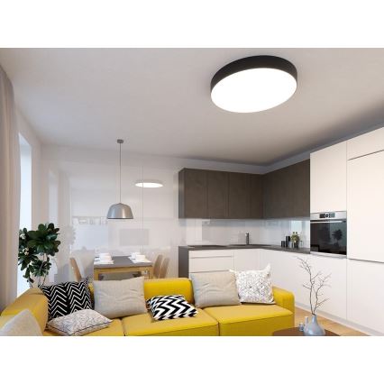 LED2 - LED Dimbart takarmatur MONO LED/60W/230V 3000K/4000K svart