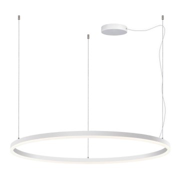LED2 - LED Dimbart taklampa SATURN LED/80W/230V Ø 100 cm vit